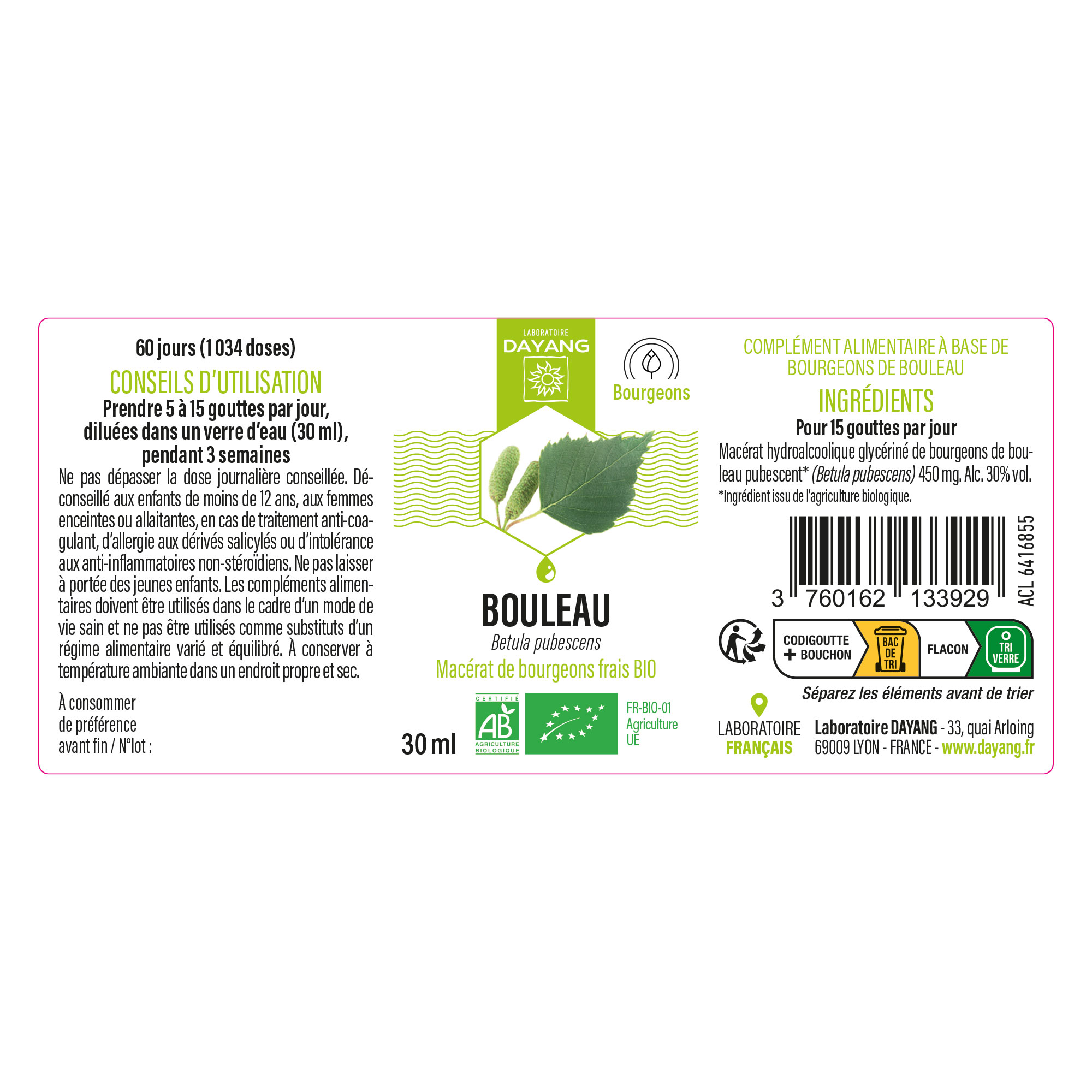 Bouleau BIO