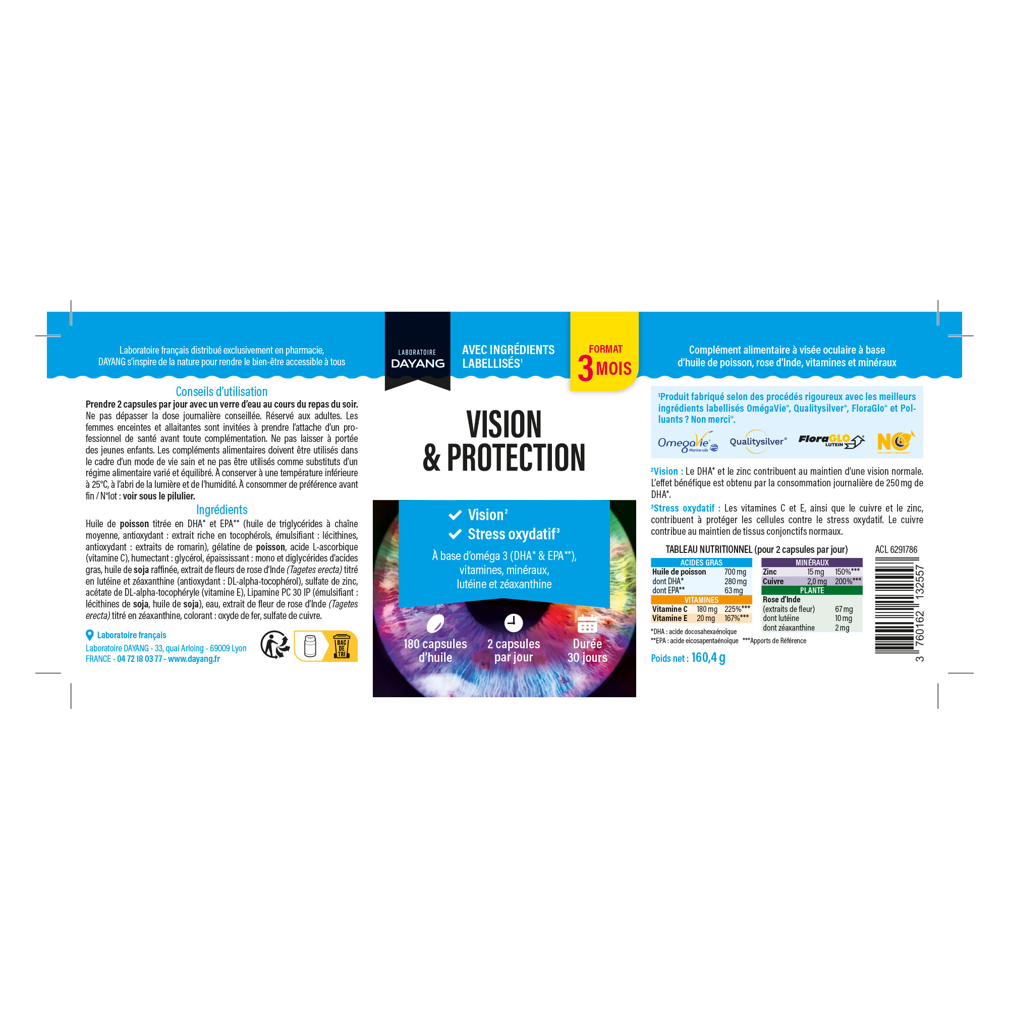 Vision & protection - 3 mois